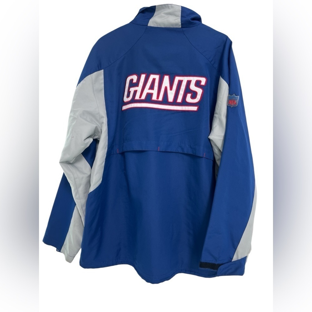 NFL New York Giants Reebok On Field Full Zip NFL Football Jacket Size XL